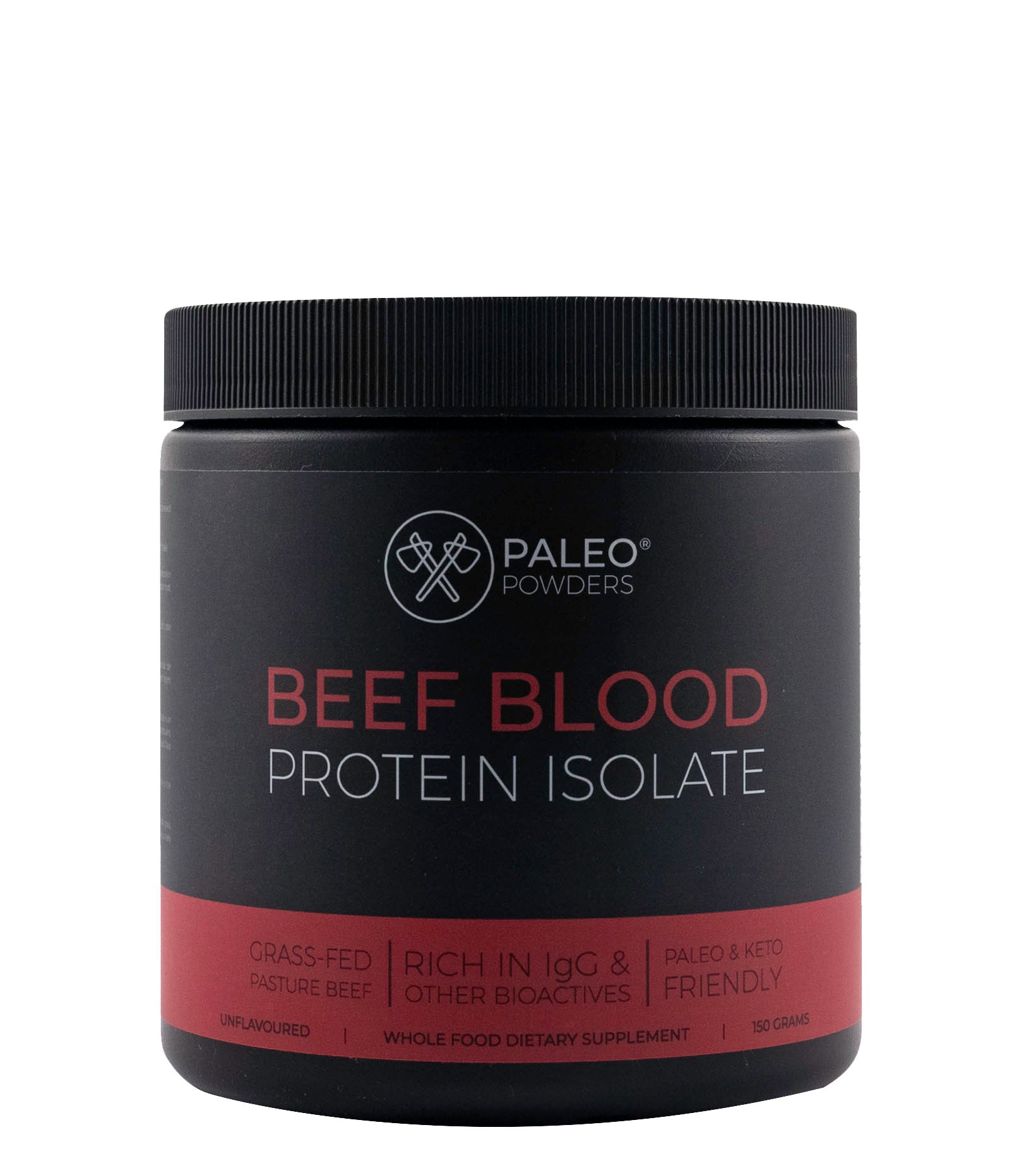 Beef Blood Protein Isolate - Grass-fed Beef - 150 g - Paleo Powders