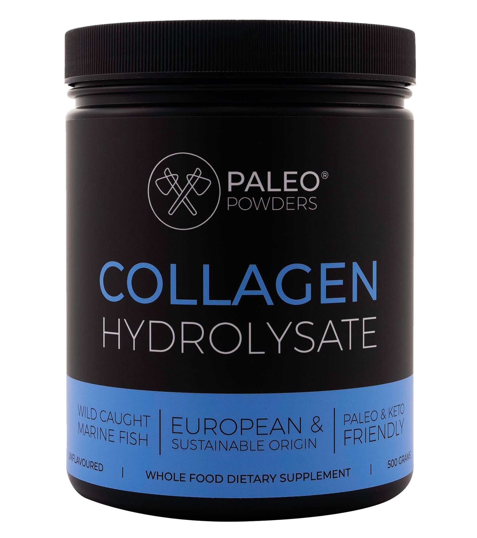 Collagen Hydrolysate - Wild Caught Fish - 500 grams - Paleo Powders