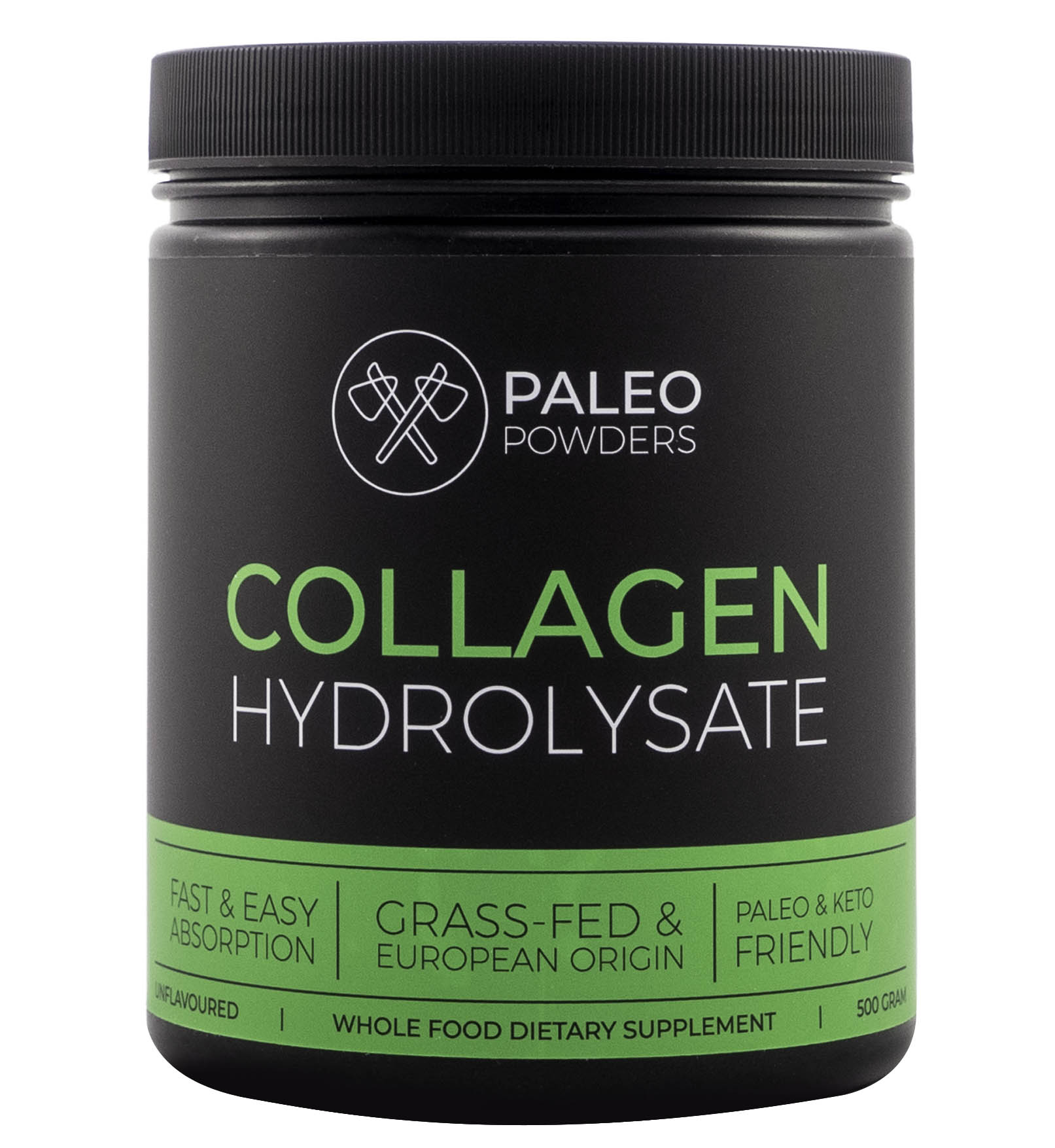 Collagen Hydrolysate - Grass Fed Beef - 500 grams - Paleo Powders